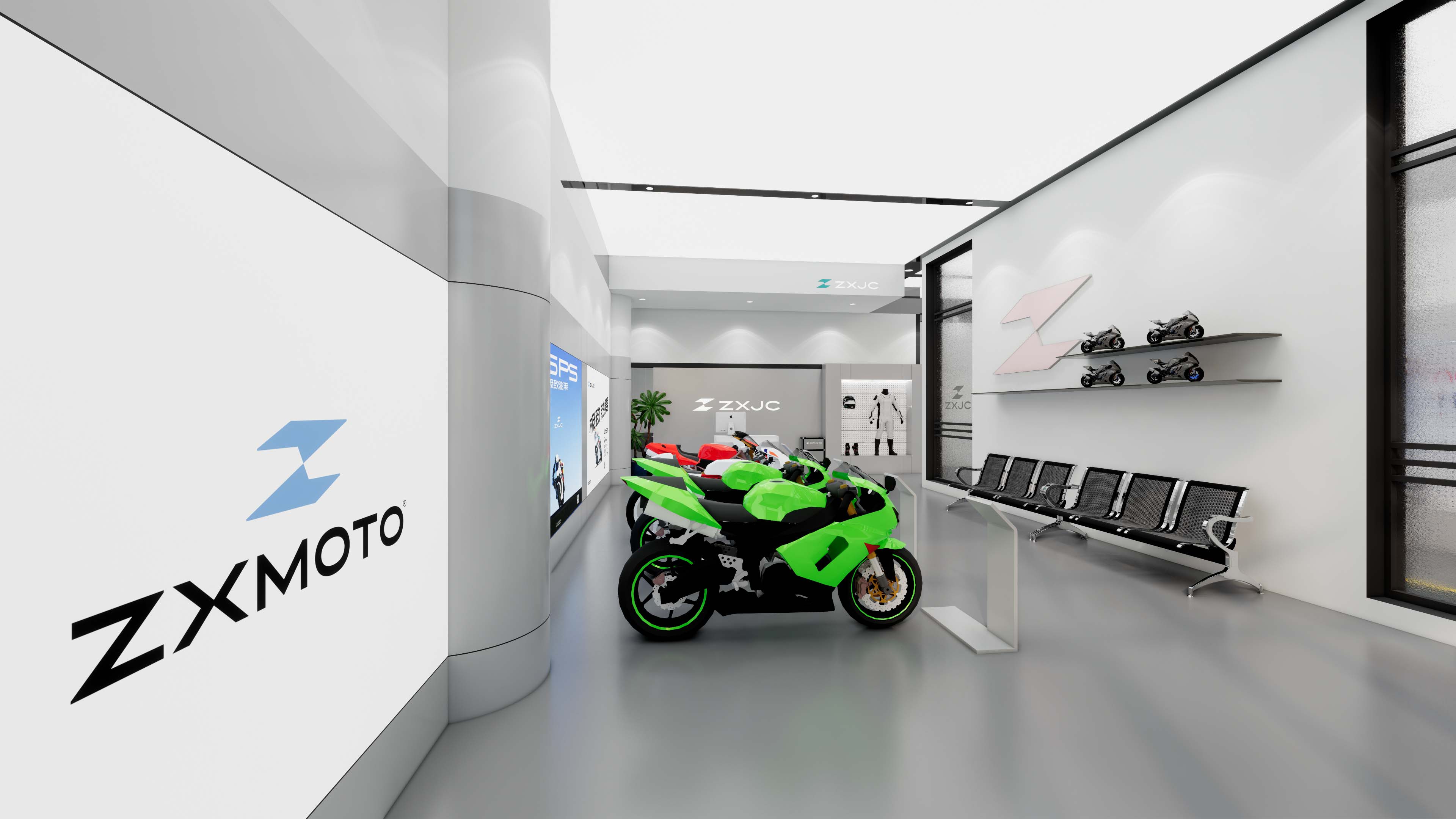 展厅主空间效果图1