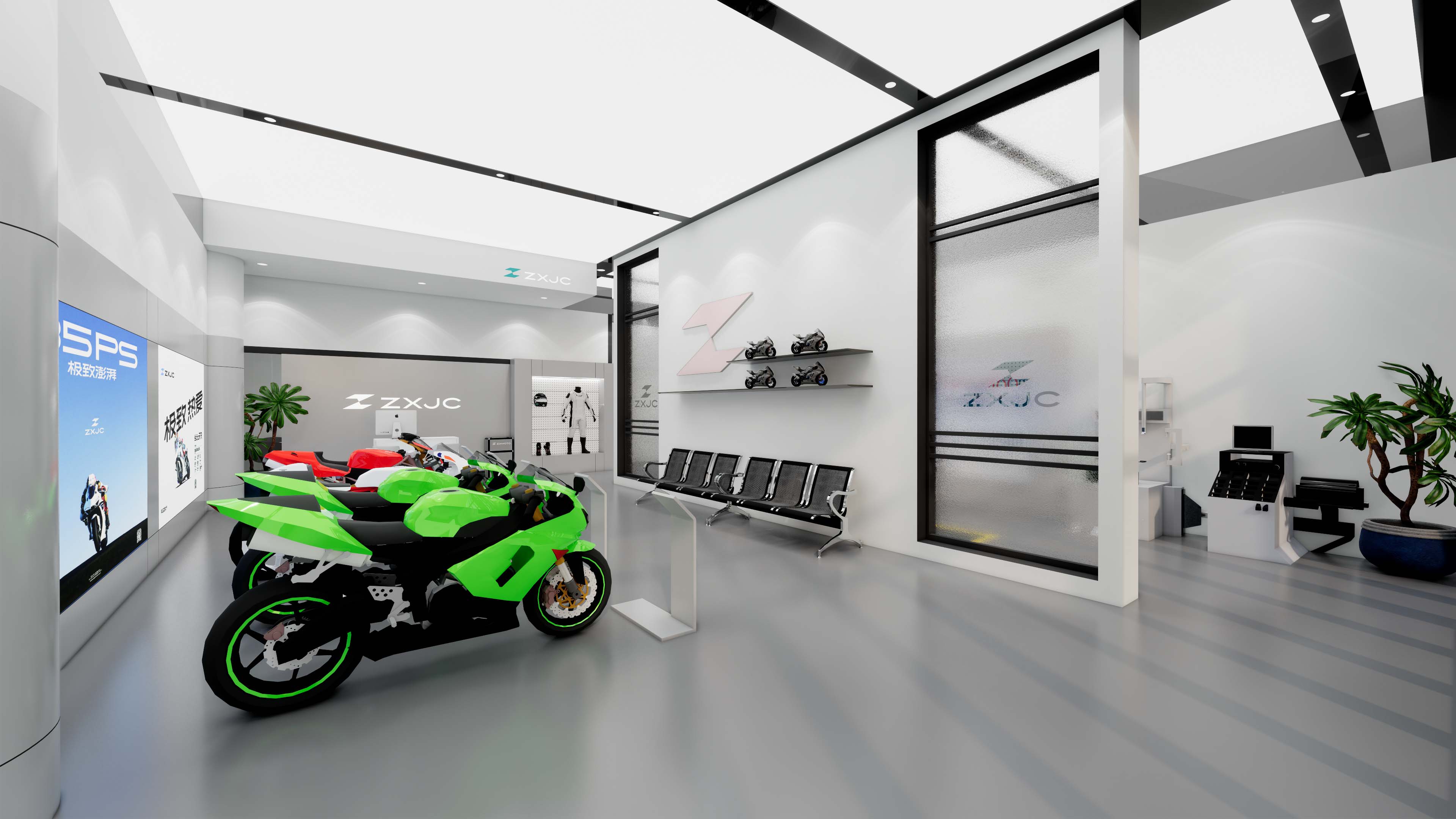 展厅主空间效果图2