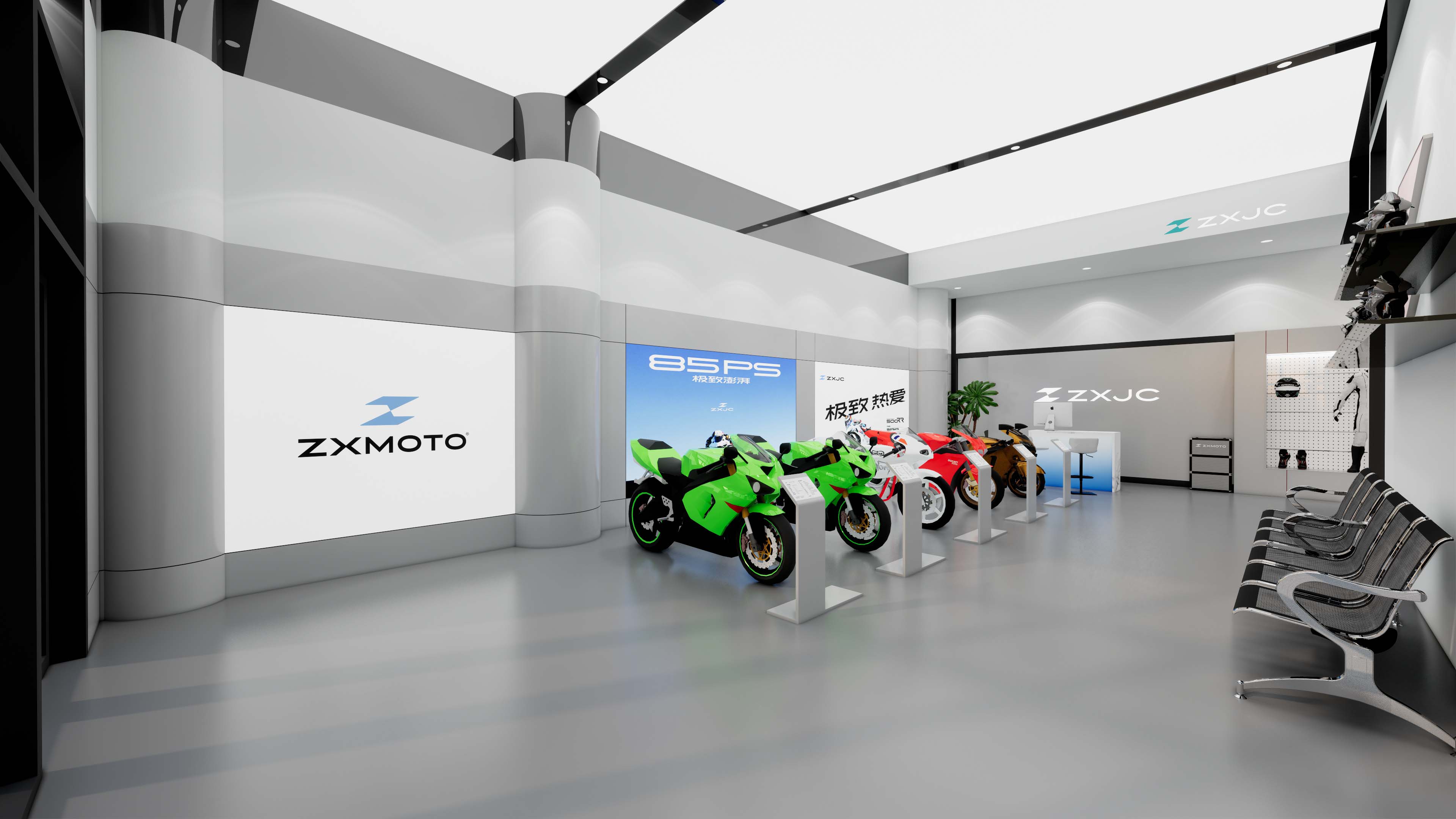 展厅主空间效果图3