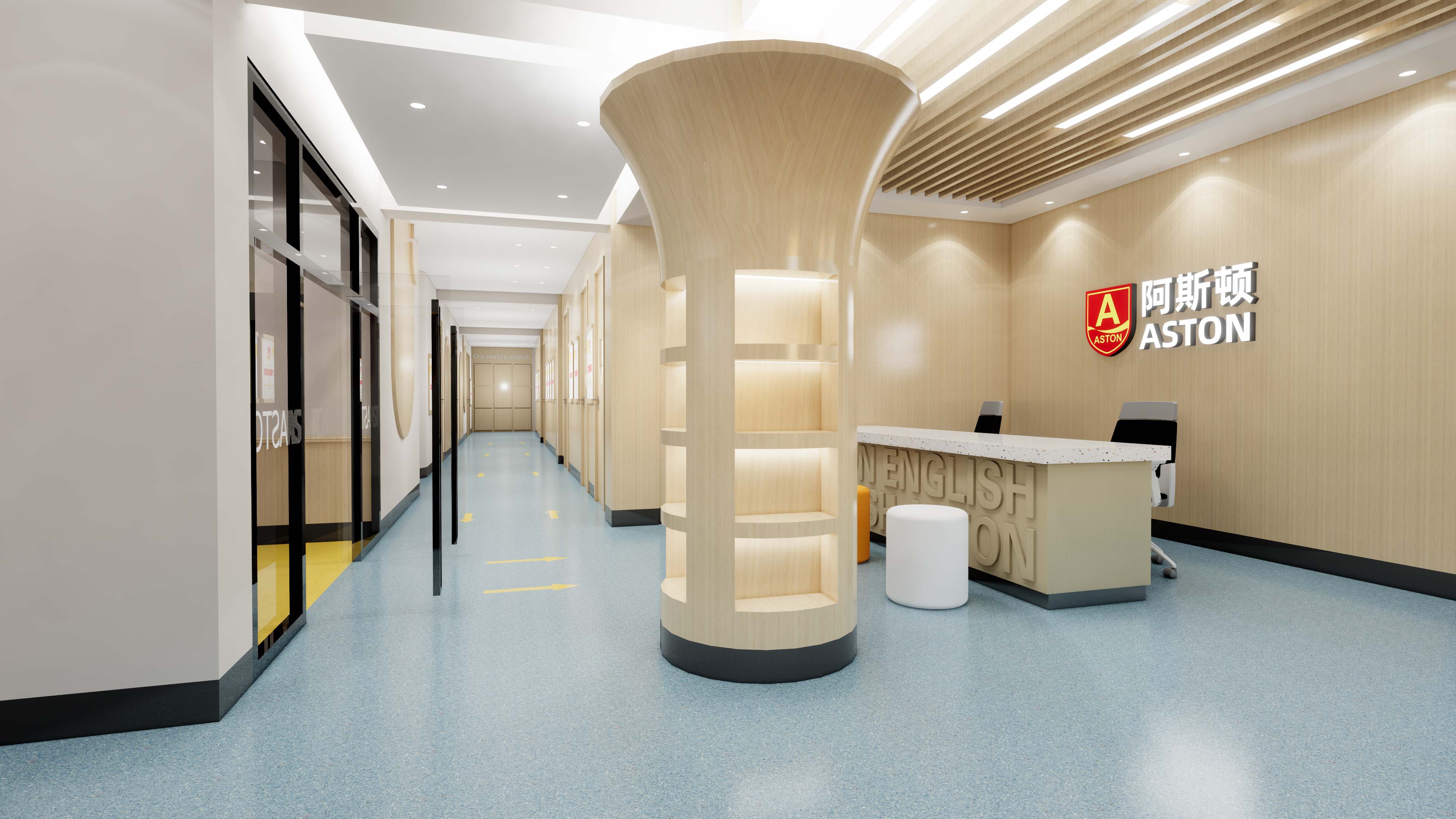 公共走廊效果图2